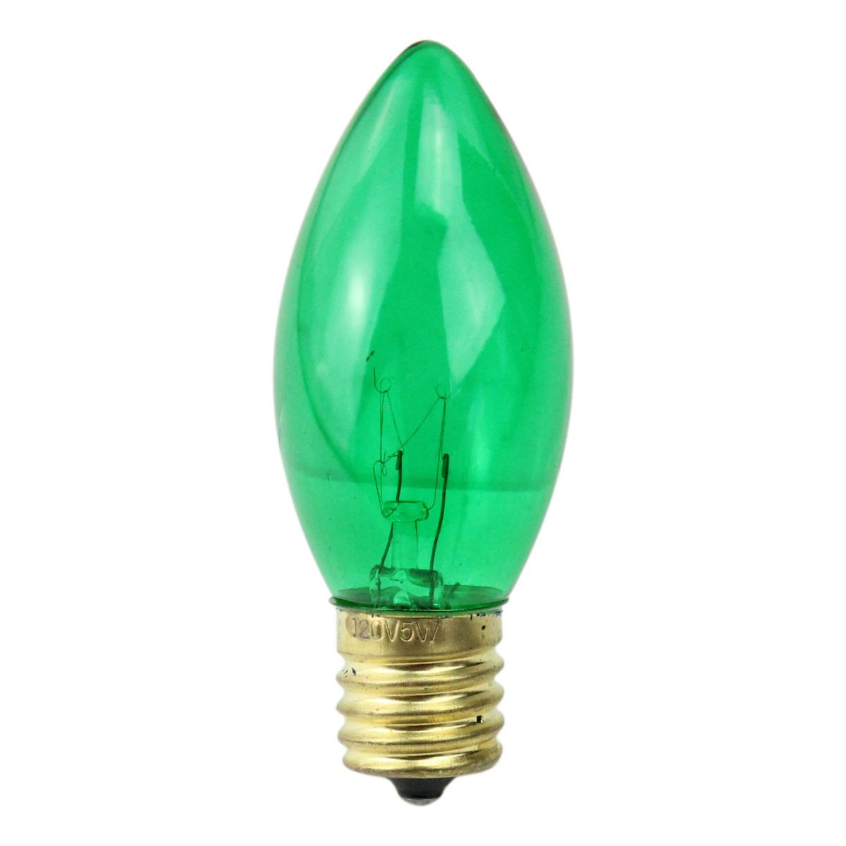 Transparent Green St. Patrick's Day Replacement Bulbs 25-piece Set Northlight