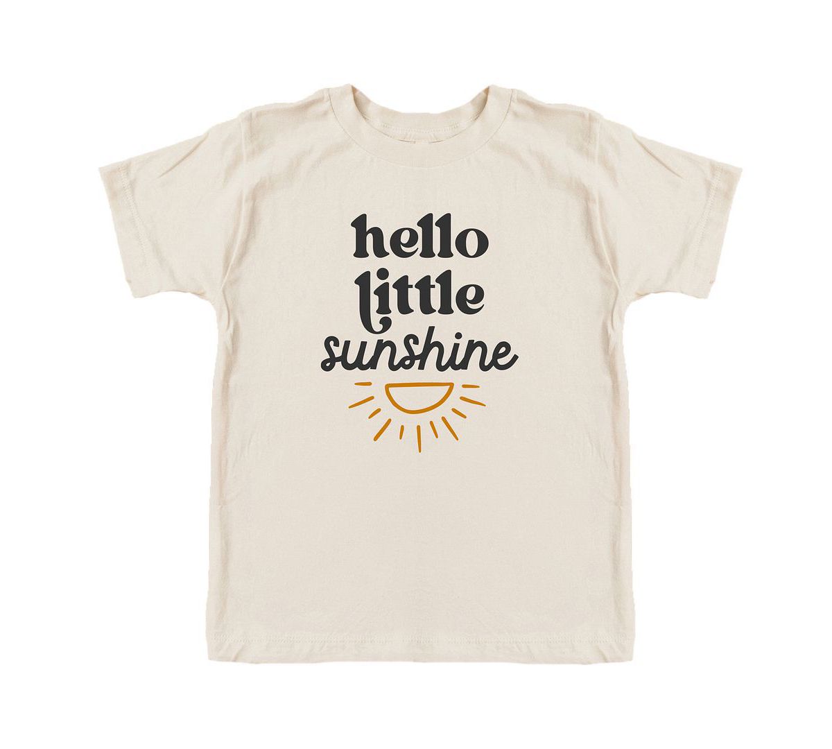 Футболки The Juniper Shop Для девочек Hello Little Sunshine Toddler Short Sleeve Graphic Tee The Juniper Shop