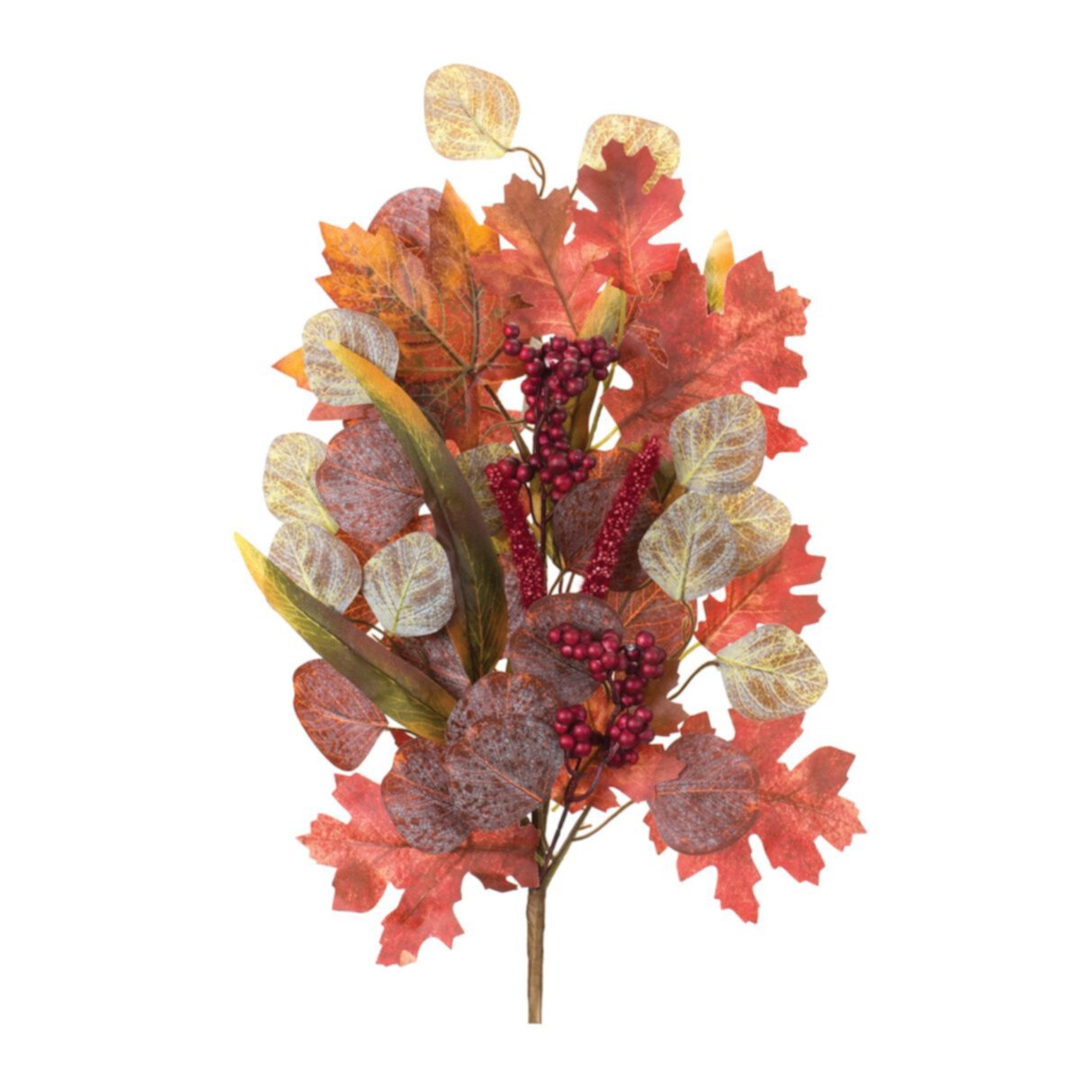 Melrose Mixed Fall Foliage Stem 2-piece Set Melrose