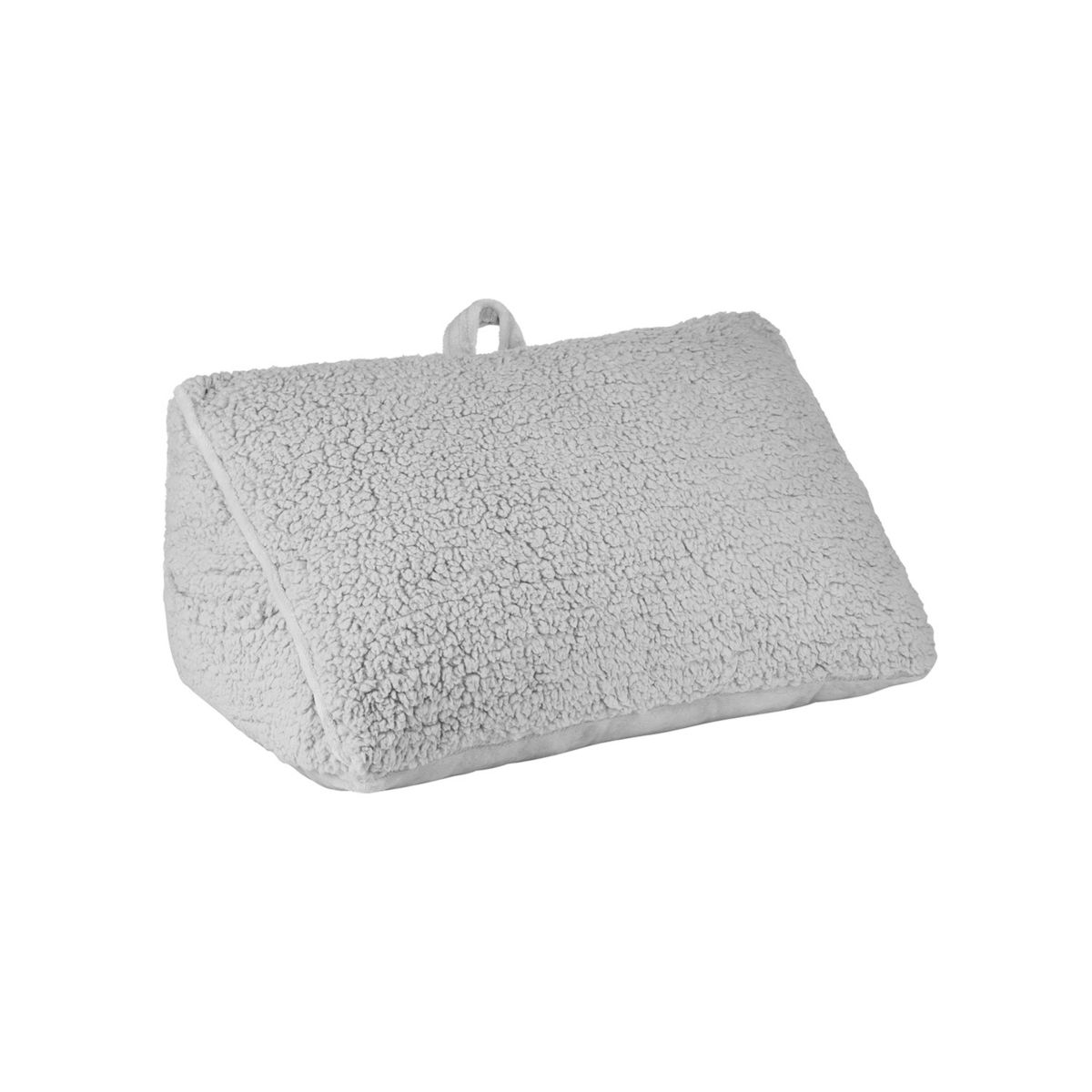 The Big One® Grey Sherpa Wedge Pillow The Big One