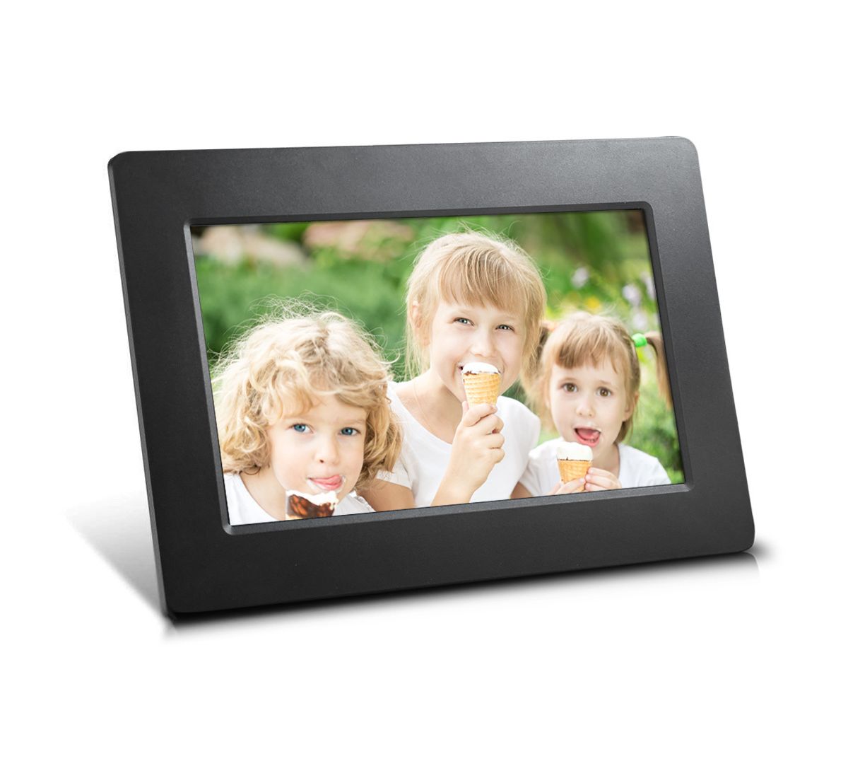 Digital Photo Frame, 1024x600 - USB & SD card Support Sungale