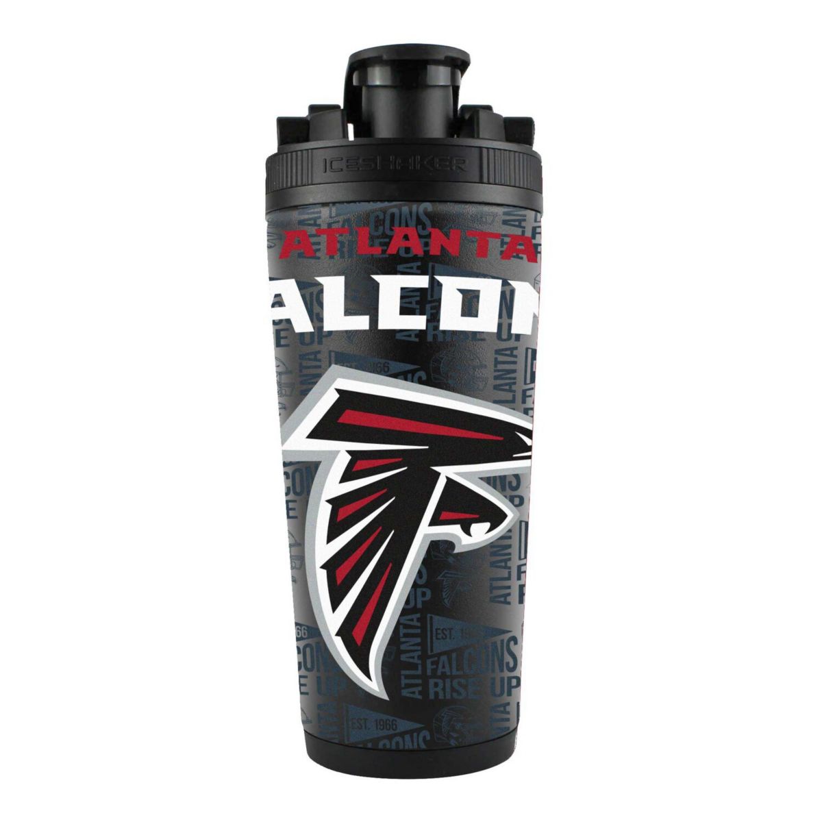 WinCraft Atlanta Falcons 26oz. 4D Stainless Steel Ice Shaker Bottle Unbranded