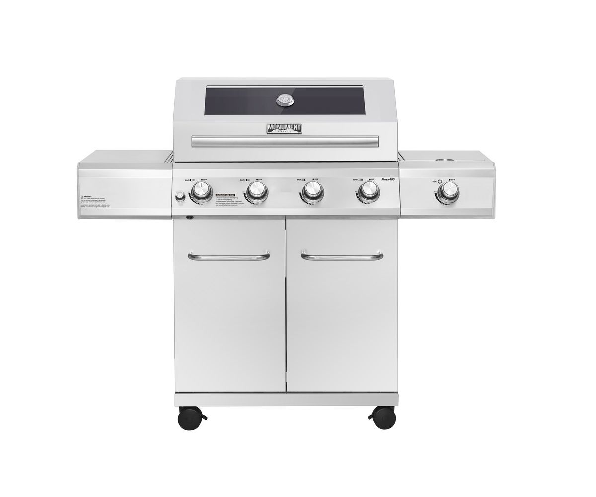 Monument Grills Mesa Series - 4 Burner Stainless Steel Gas Grill Monument Grills