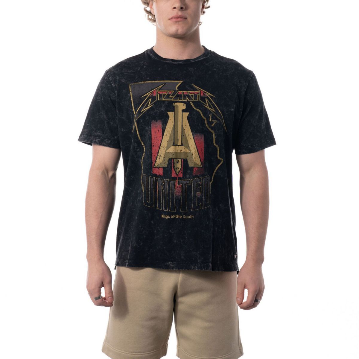 Men's The Wild Collective  Black Atlanta United FC Concert T-Shirt The Wild Collective