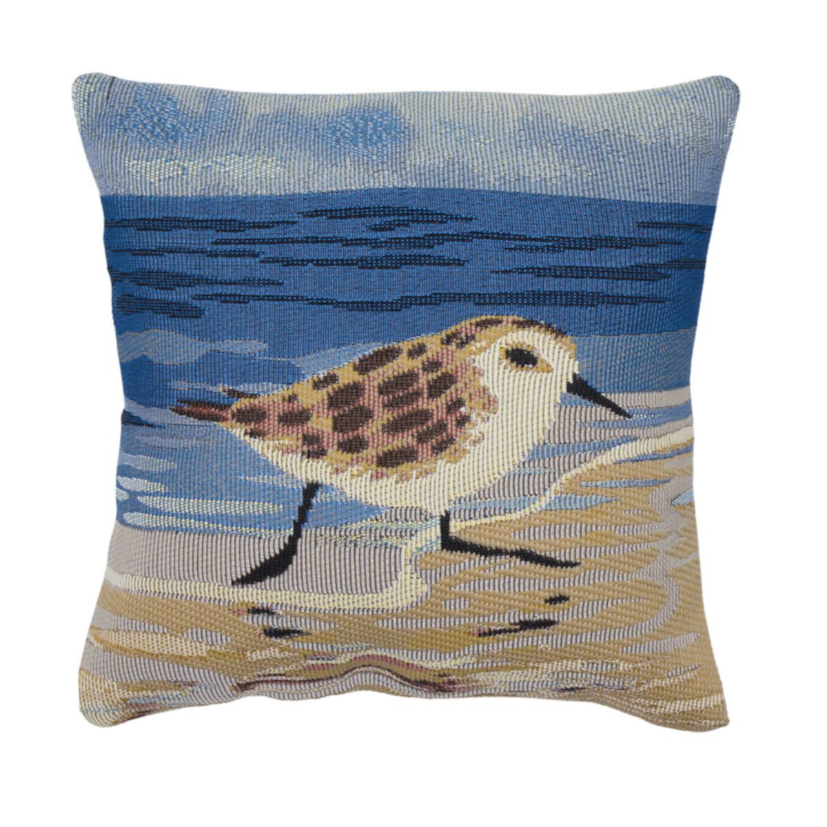 Liora Manne Marina Running Sandpipers Indoor/Outdoor Pillow Liora Manne