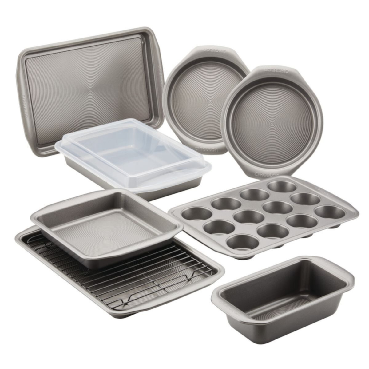 Circulon® Bakeware 10-piece Nonstick Bakeware Set Circulon