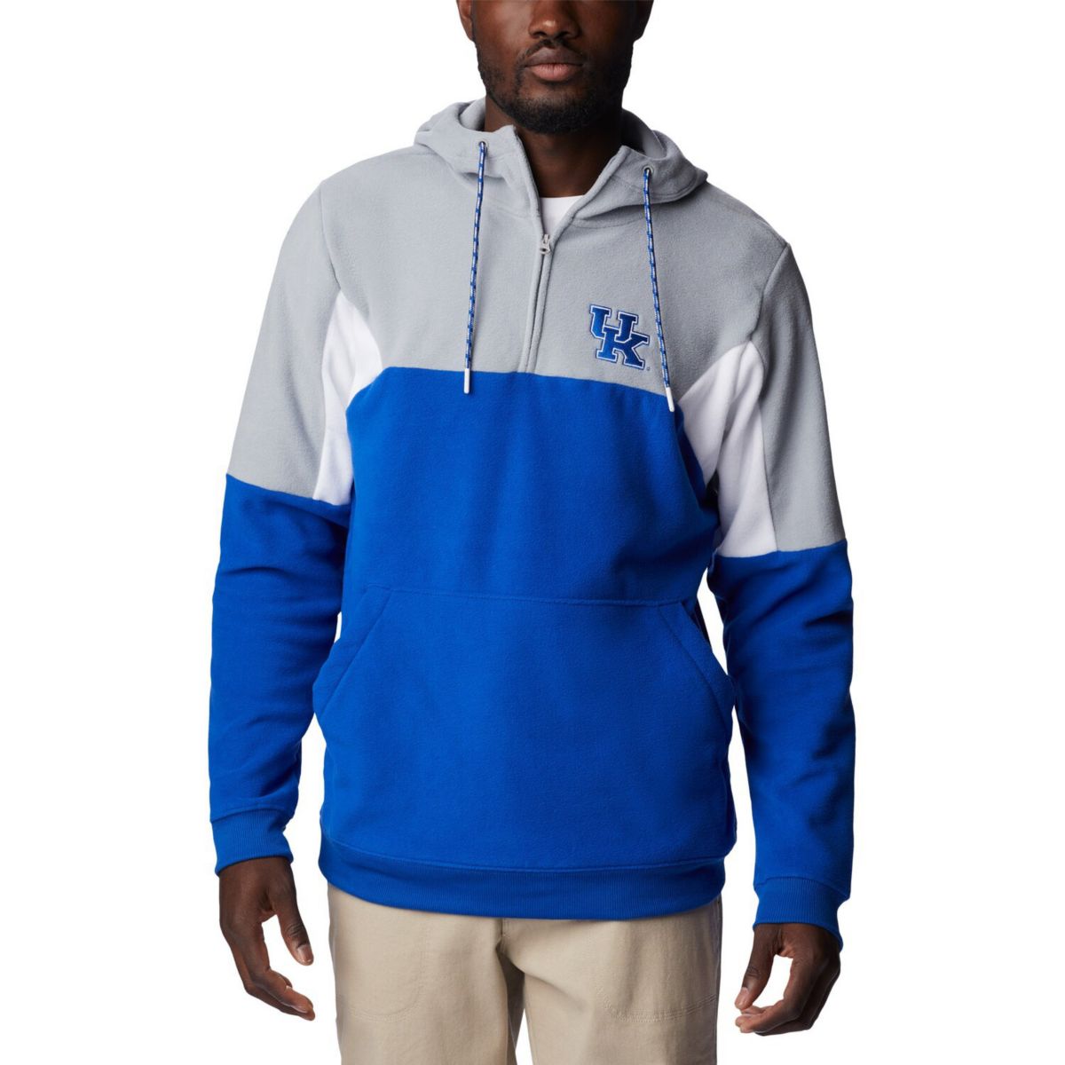 Мужская Повседневная куртка Columbia Lodge Quarter-Zip Kentucky Wildcats Unbranded