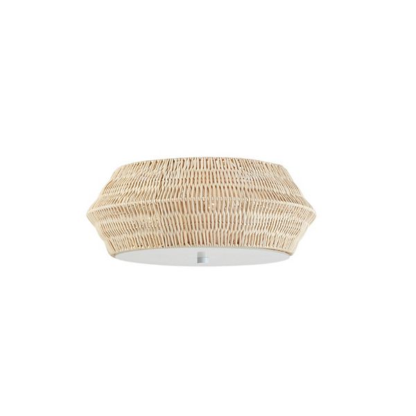 INK+IVY Mililani Bohemian Flush Mount Ceiling Light INK+IVY