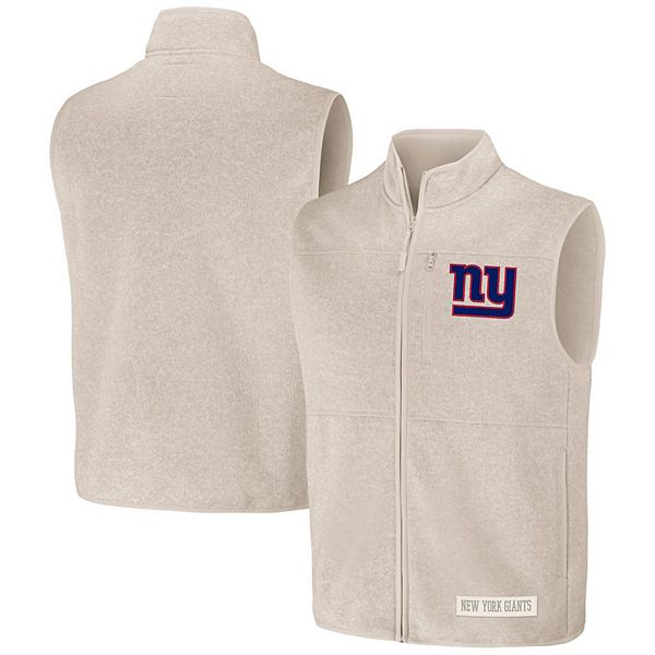 Мужская безрукавка из коллекции NFL x Darius Rucker с застежкой-молнией, New York Giants NFL x Darius Rucker Collection by Fanatics