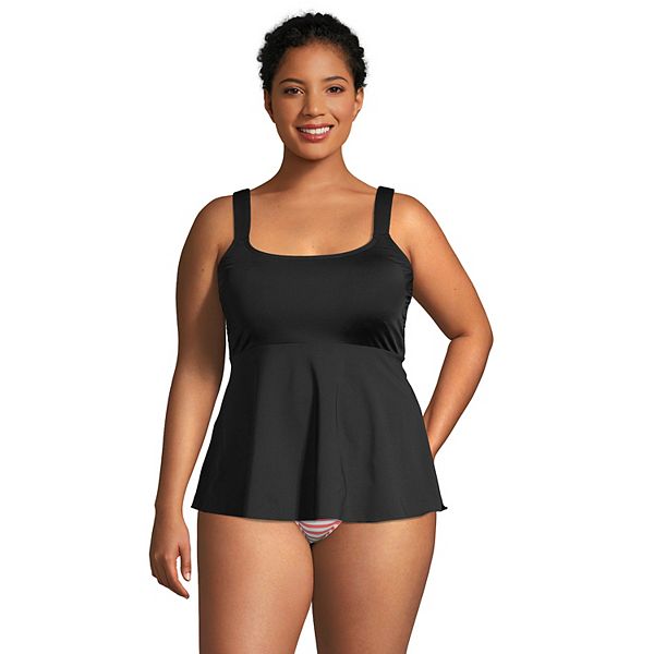 Женский Топ для плавания Lands' End Plus Size DDD-Cup Flutter Lands' End