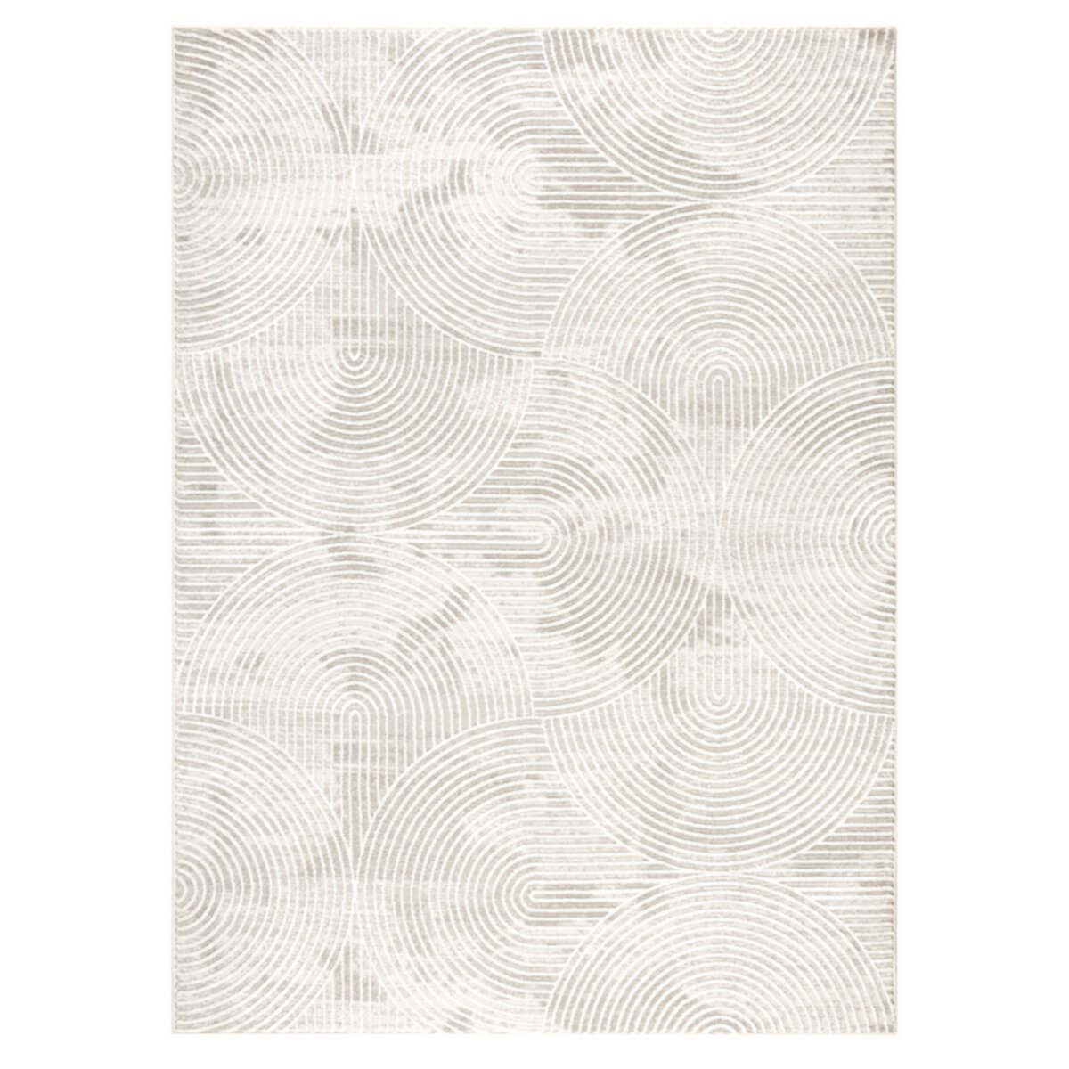 Town and Country Luxe Maya Soft Arches Neutral Indoor Runner Area Rug Town & Country Living