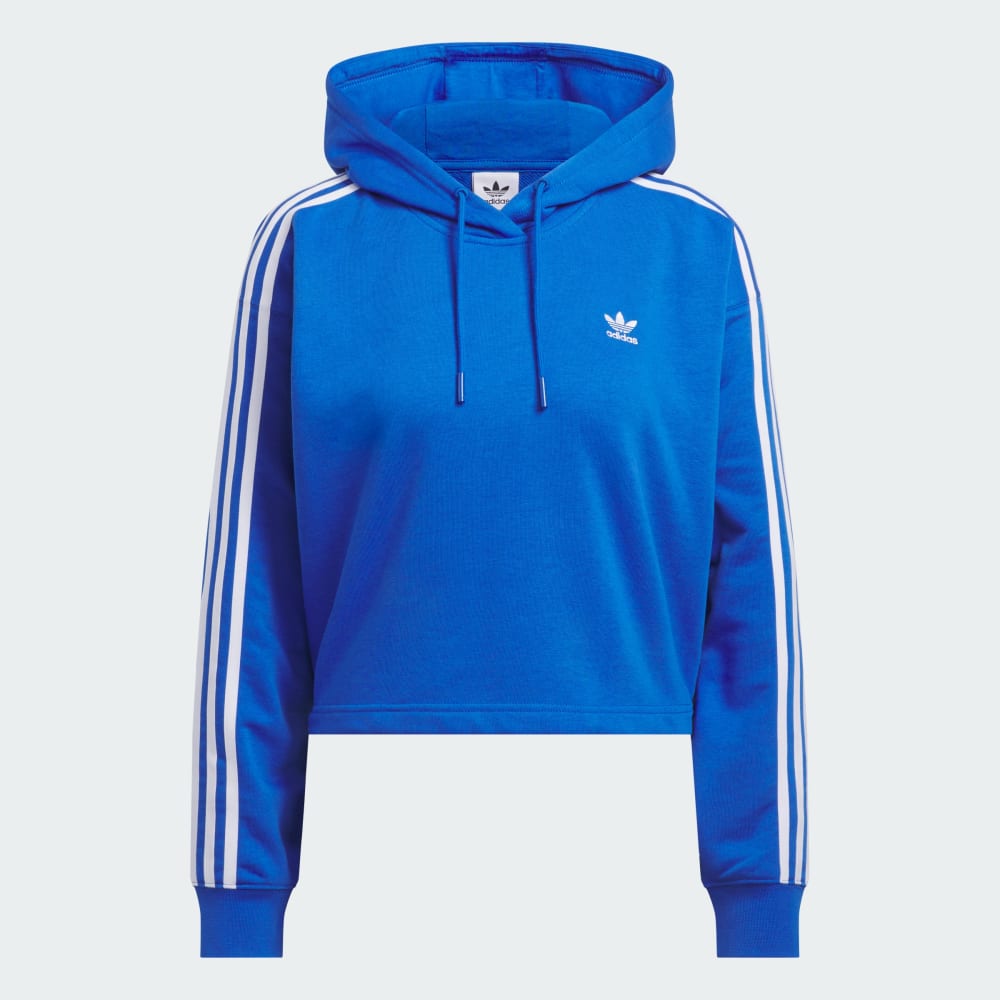 Женская Толстовка adidas Originals Adicolor 3-Stripes Short Hoodie adidas Originals