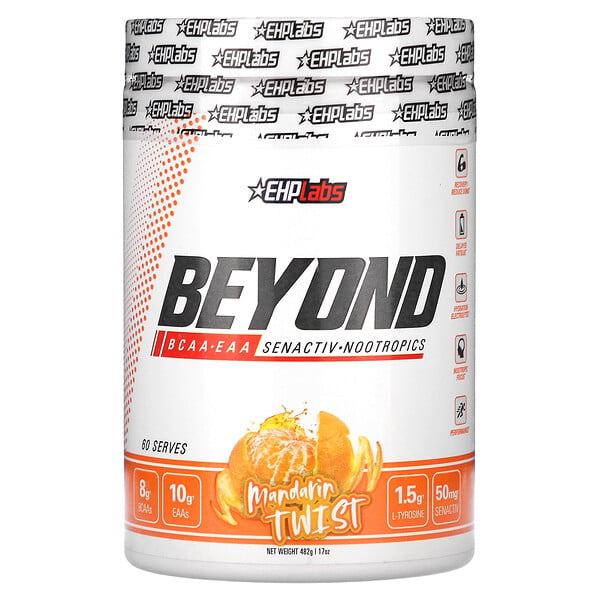 Beyond, BCAA + EAA, Mandarin Twist, 17 oz (482 g) EHPlabs