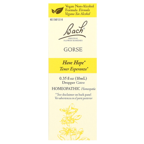 Original Flower Remedies, Gorse, 0.35 fl oz (Жидкие унции) (10 ml) Bach