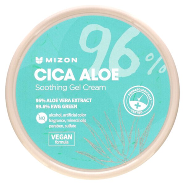 Cica Aloe, Soothing Gel Cream, 10.58 oz (300 g) Mizon