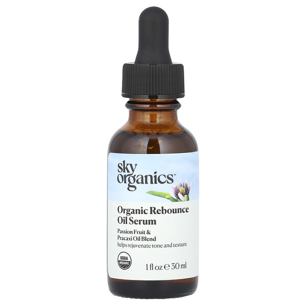 Organic Rebounce Oil Serum, 1 fl oz (30 ml) Sky Organics