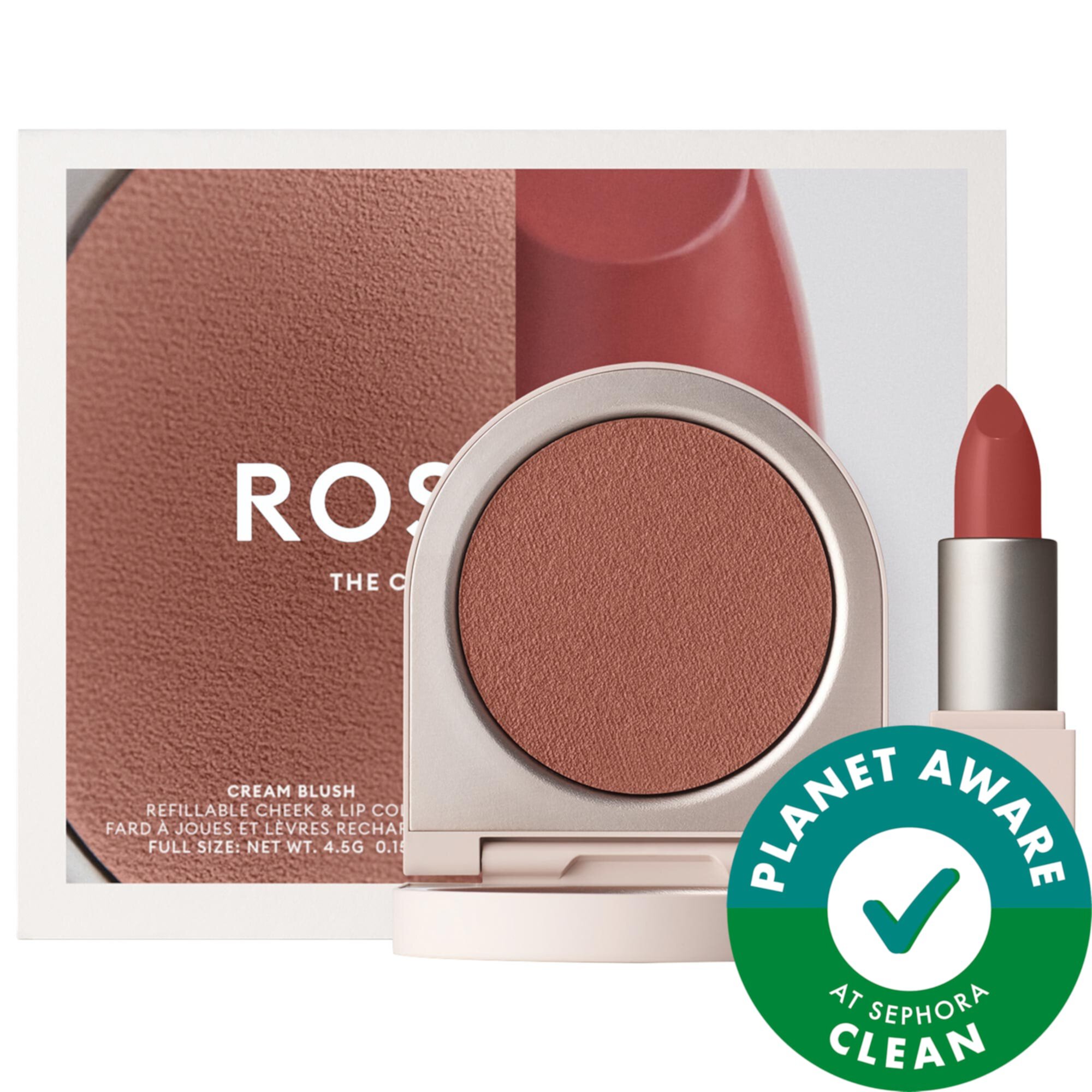 The Cream Color Lip & Cheek Set Rose Inc