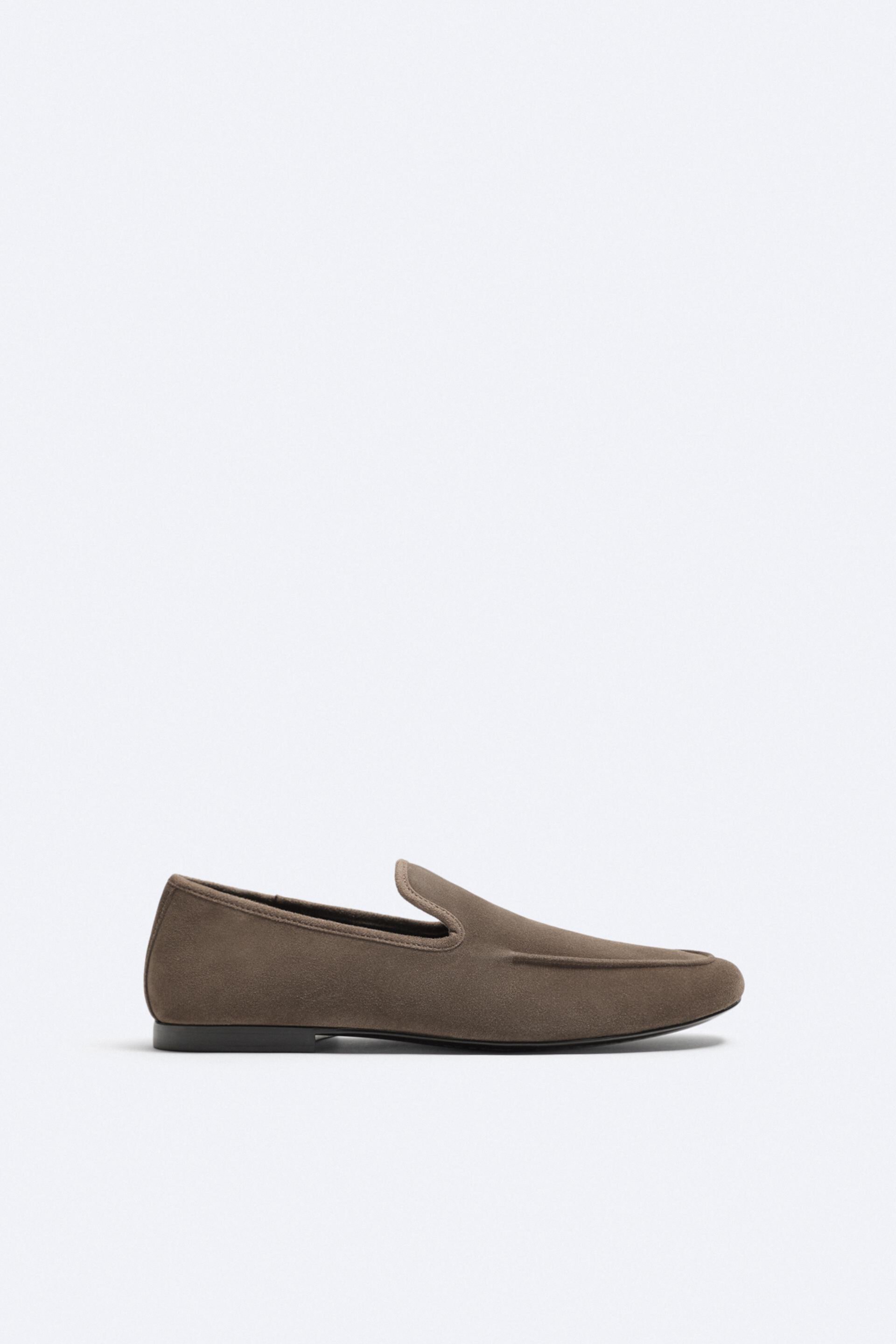 SUEDE LOAFERS ZARA