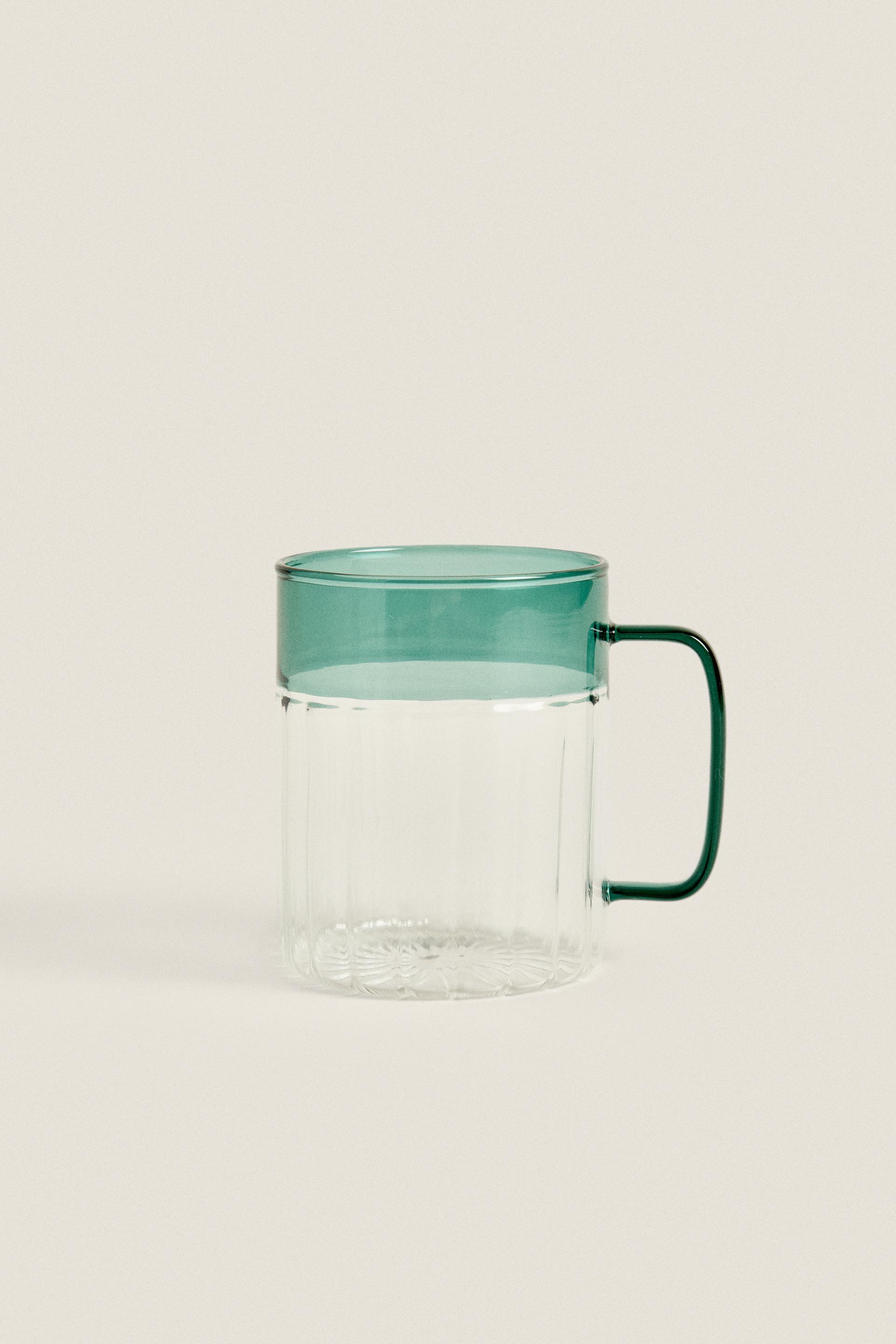 COLORED BOROSILICATE GLASS MUG ZARA