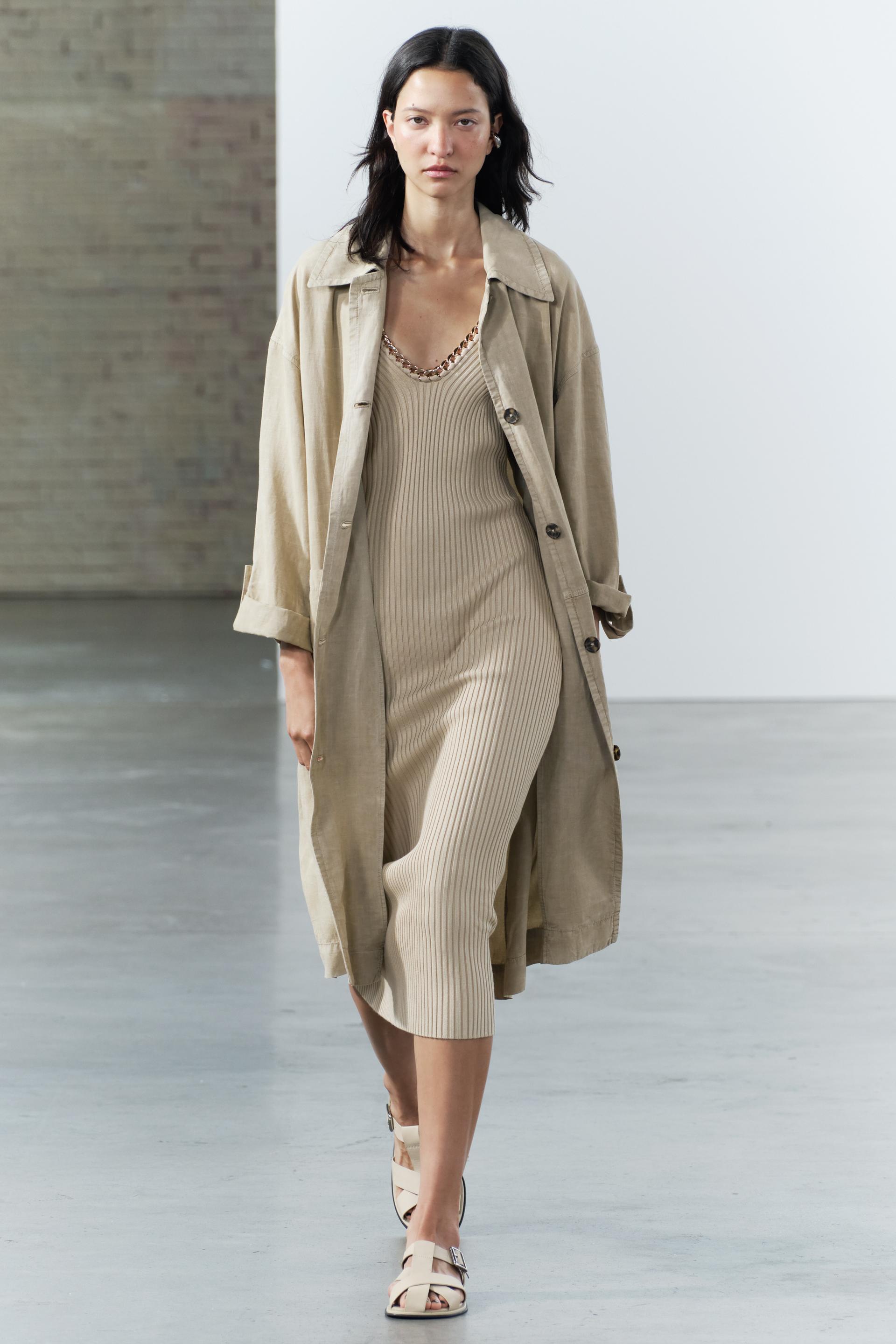 OVERSIZED WASHED TRENCH ZW COLLECTION ZARA