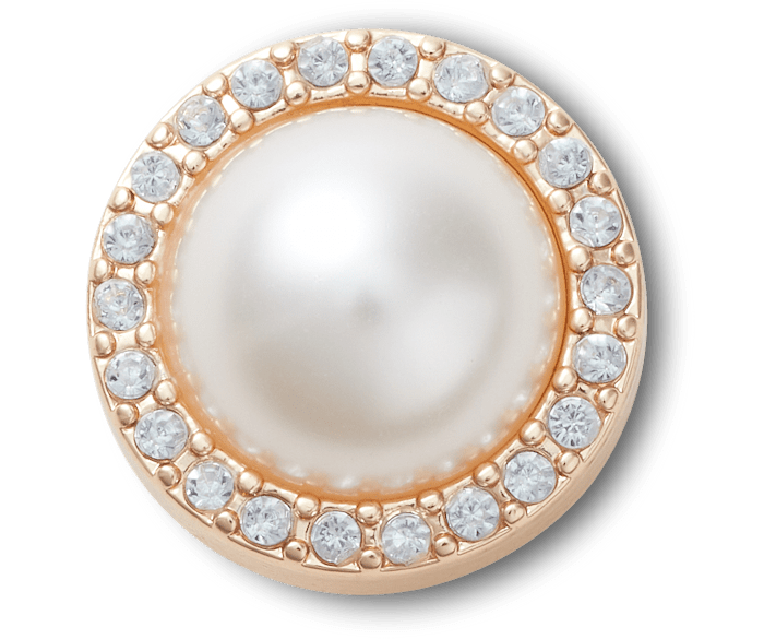 Pearl with Diamonds Crocs