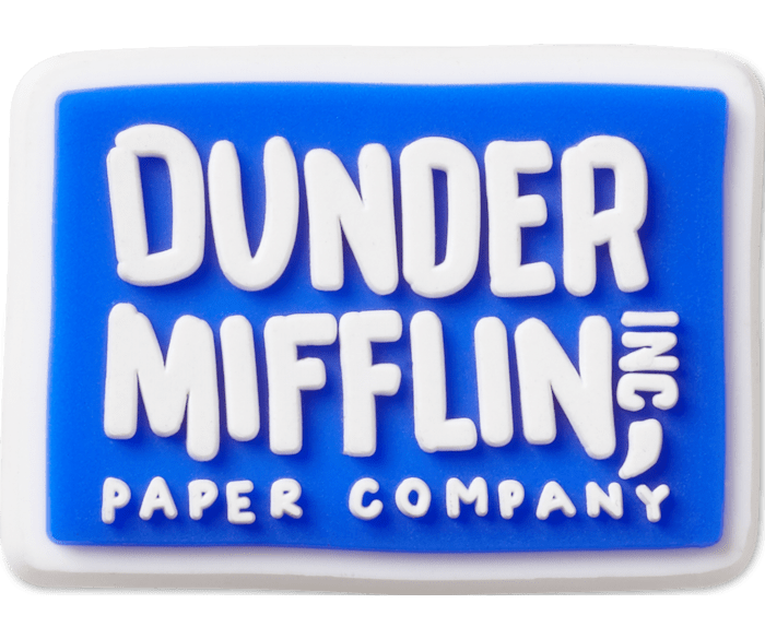 The Office Dunder Mifflin Logo Crocs