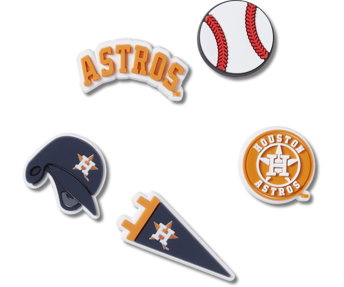 MLB Houston Astros 5 Pack Crocs