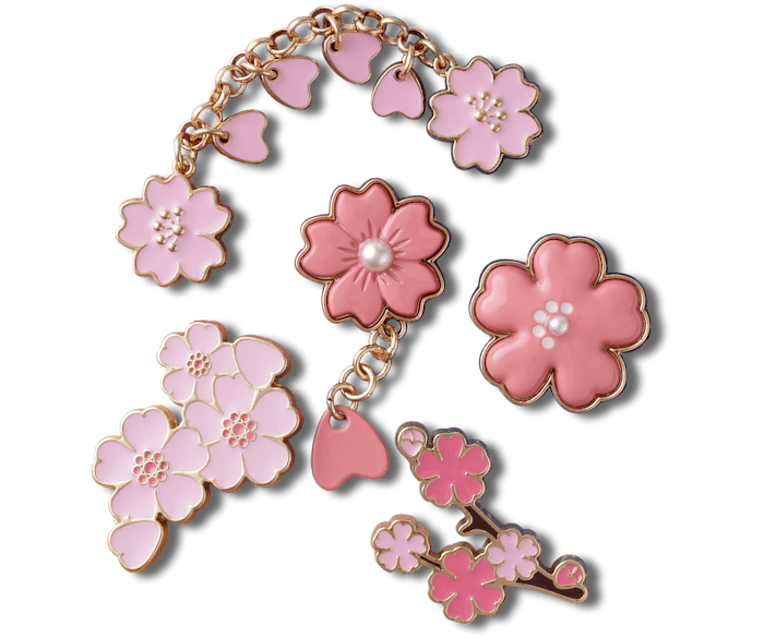 Blooming Cherry Blossom 5 Pack Crocs