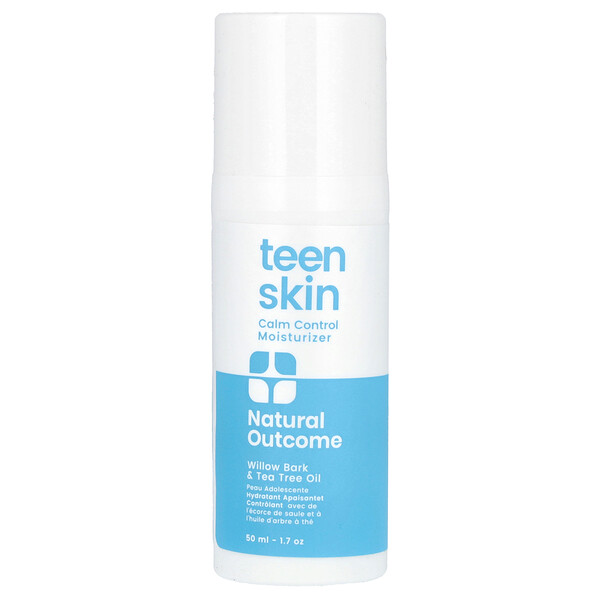 Teen Skin, Calm Control Moisturizer, 1.7 oz (50 ml) Natural outcome
