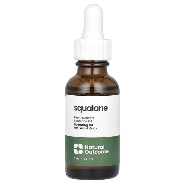 Squalane, Hydrating Oil for Face & Body, Fragrance Free, 1 oz (30 ml) Natural outcome