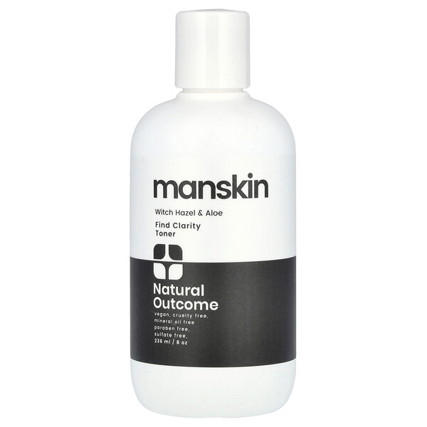 Man Skin, Find Clarity Toner, 8 oz (236 ml) Natural outcome