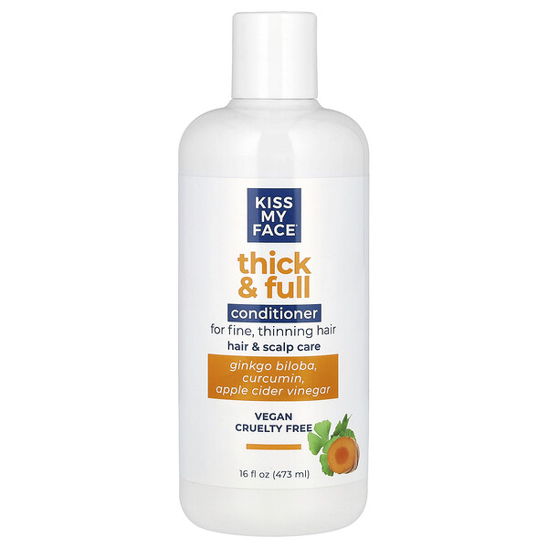 Thick & Full Conditioner, For Fine Thinning Hair, 16 fl oz (473 ml) Kiss My Face