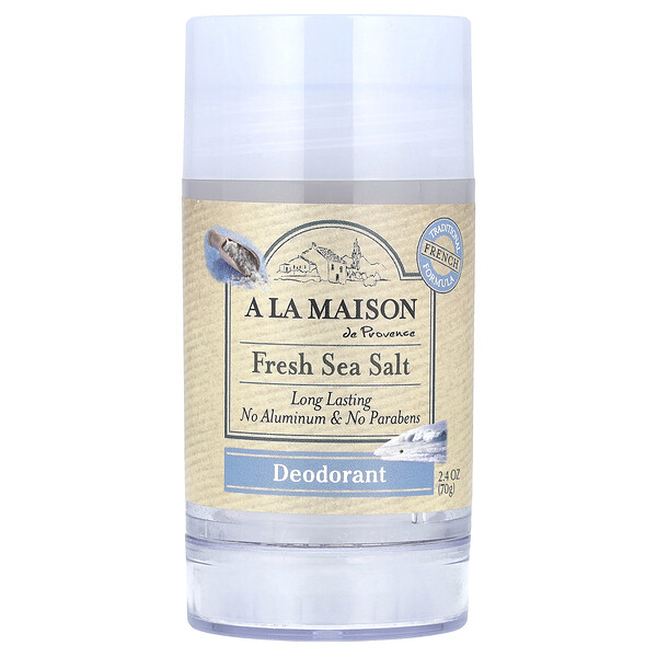 Deodorant, Fresh Sea Salt, 2.4 oz (70 g) A La Maison
