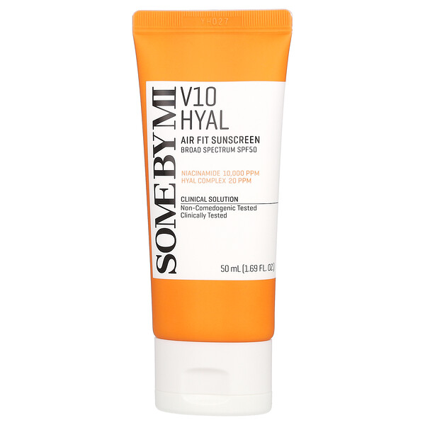 V10 Hyal, Air Fit Sunscreen, SPF 50 , 1.69 fl oz (50 ml) SOME BY MI