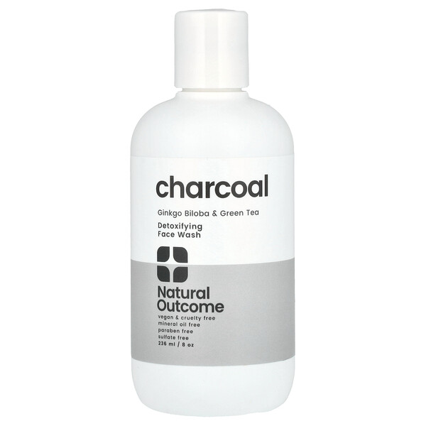 Charcoal, Detoxifying Face Wash, 8 oz (236 ml) Natural outcome