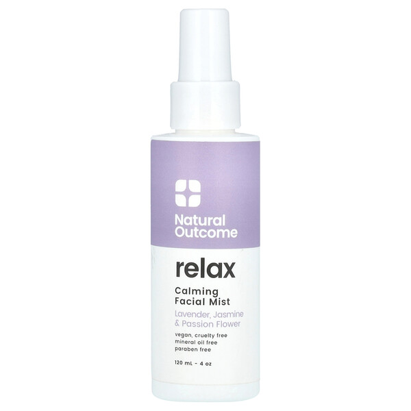 Relax, Calming Facial Mist, 4 oz (120 ml) Natural outcome