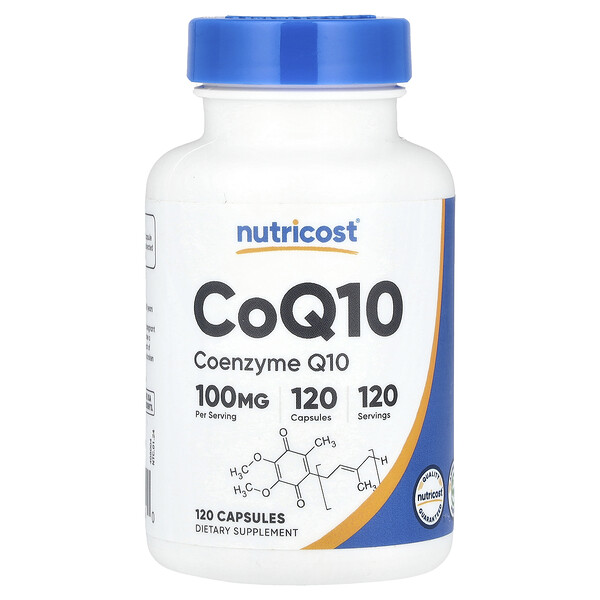 CoQ10, 100 mg, 120 Capsules Nutricost