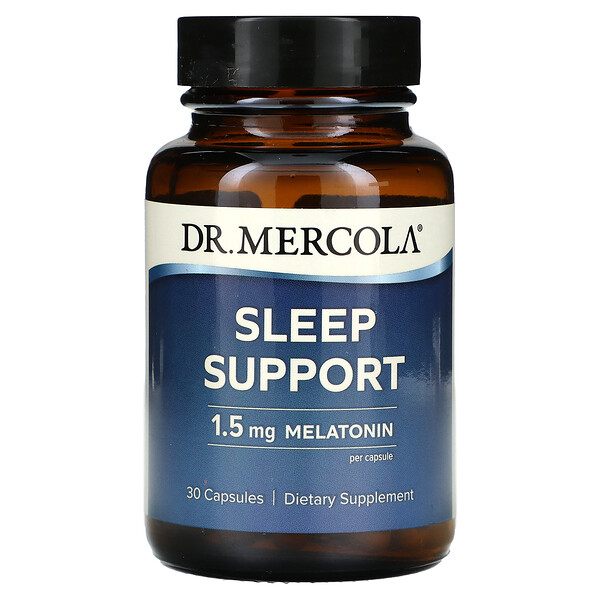 Sleep Support, 1.5 mg, 30 Capsules Dr. Mercola