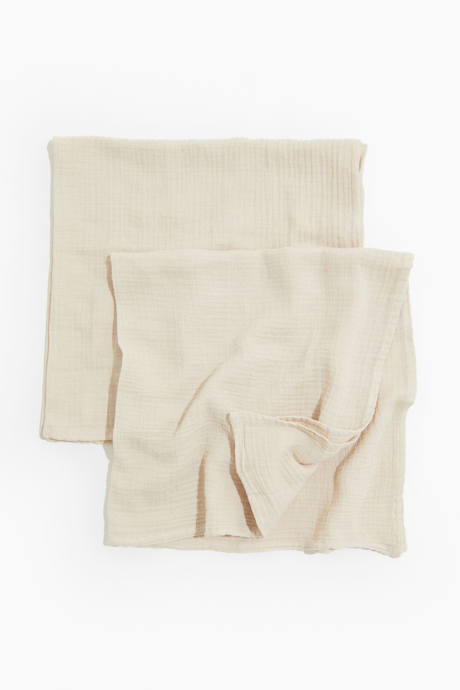 2-pack Muslin Comfort Blankets H&M