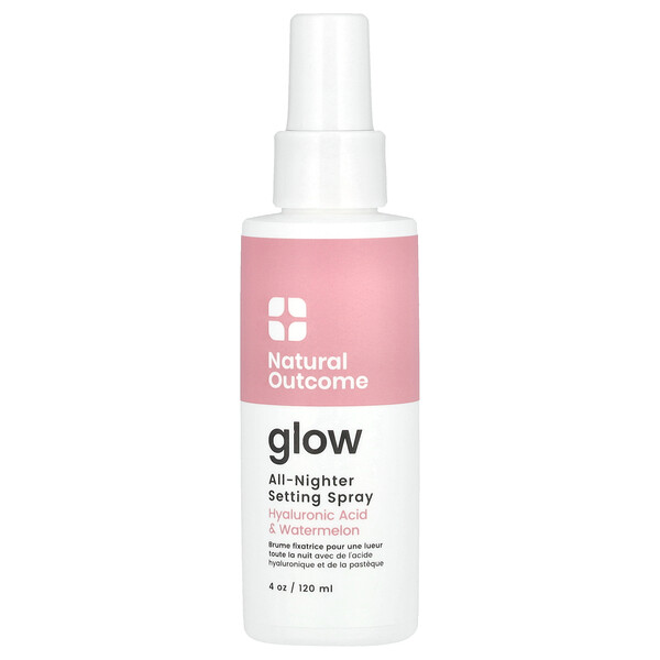 Glow, All-Nighter Setting Spray, 4 oz (120 ml) Natural outcome