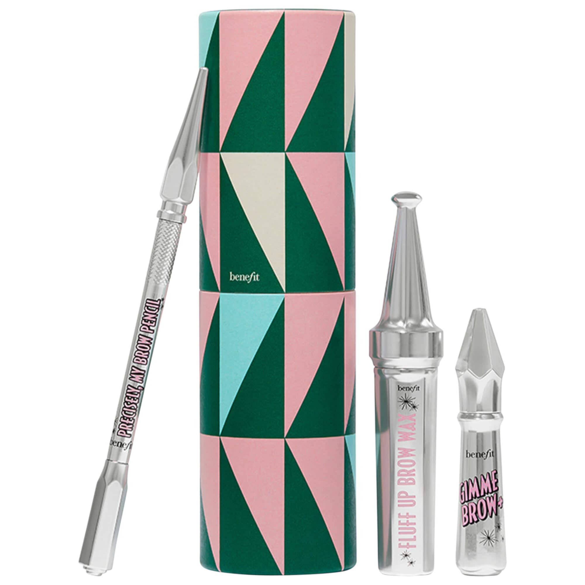 Fluffin’ Festive Brows Brow Pencil, Gel, And Wax Value Set Benefit Cosmetics