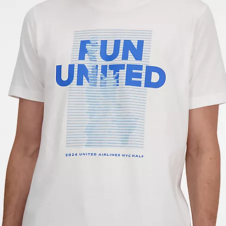 United Airlines NYC Half Graphic T-Shirt New Balance