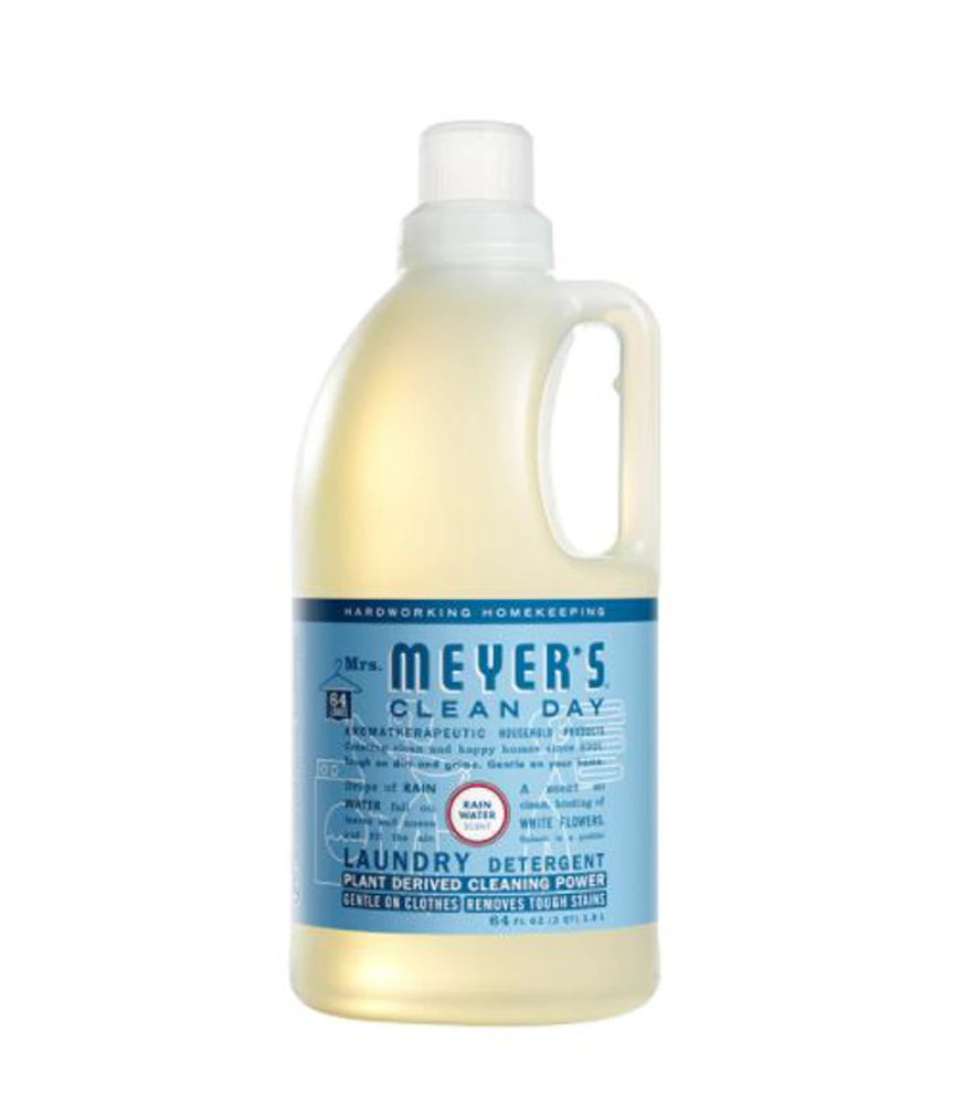 Clean Day Liquid Laundry Detergent 64 Loads Rain Water -- 64 fl oz Mrs. Meyer's