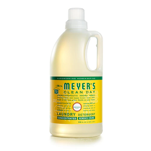 Clean Day Liquid Laundry Detergent 64 Loads Honeysuckle -- 64 fl oz Mrs. Meyer's