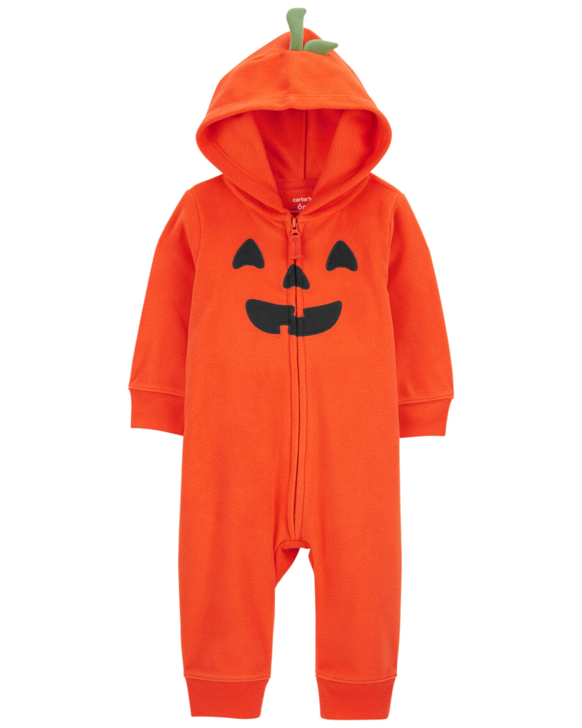 Детские Ромперы Carter's Baby Halloween Pumpkin Costume Hooded Jumpsuit Carter's