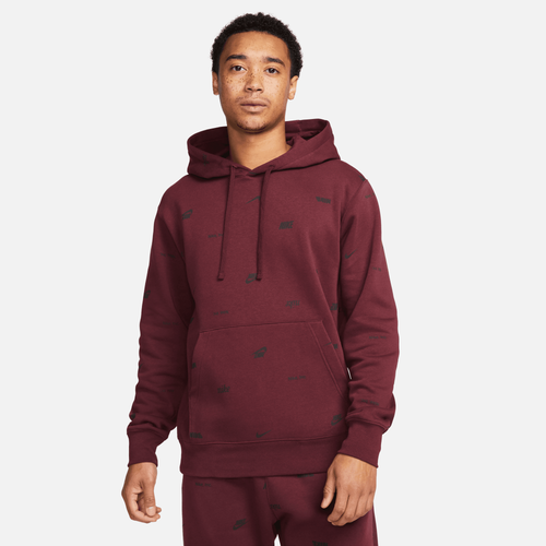 Nike Club+ AOP Basketball Pullover Hoodie Nike