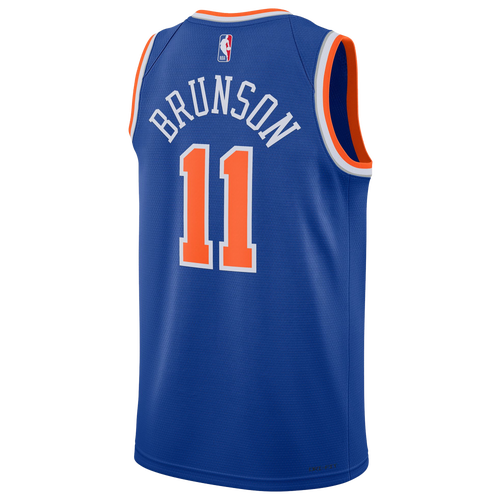 Футболка Nike New York Knicks Icon Edition 2022/23 с технологией Dri-FIT и воздухопроницаемыми вставками Nike