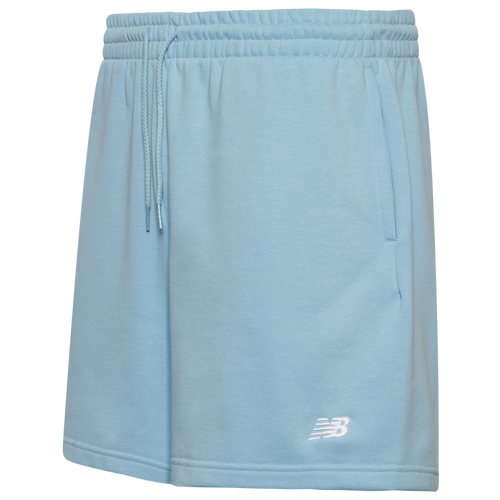 Шорты New Balance Relaxed Fit из французского терри с карманами, 60% хлопка, длина 7 дюймов New Balance