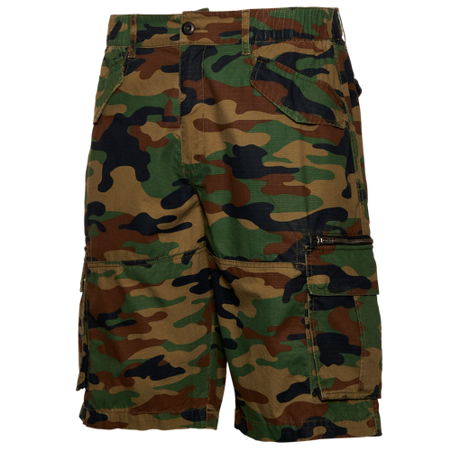 LCKR Black Hawk Cargo Shorts Long Inseam LCKR