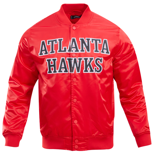 Pro Standard Hawks Big Logo Satin Jacket Pro Standard